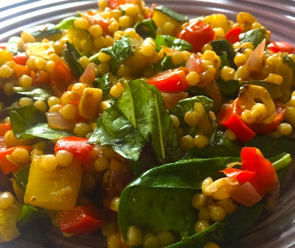 Roasted Vegetable Israeli Couscous Endurance Magazine